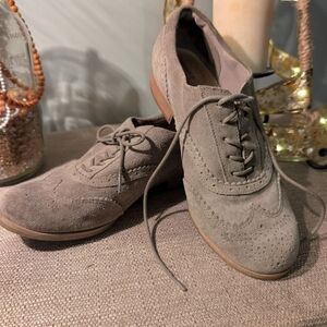 Timberland Women's Taupe Suede Loafers